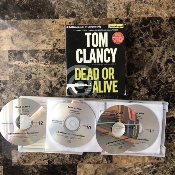 Dead or Alive by Tom Clancy (2010) 19 CD Complete & Unabridged Bonus MP3 - Picture 10 of 12